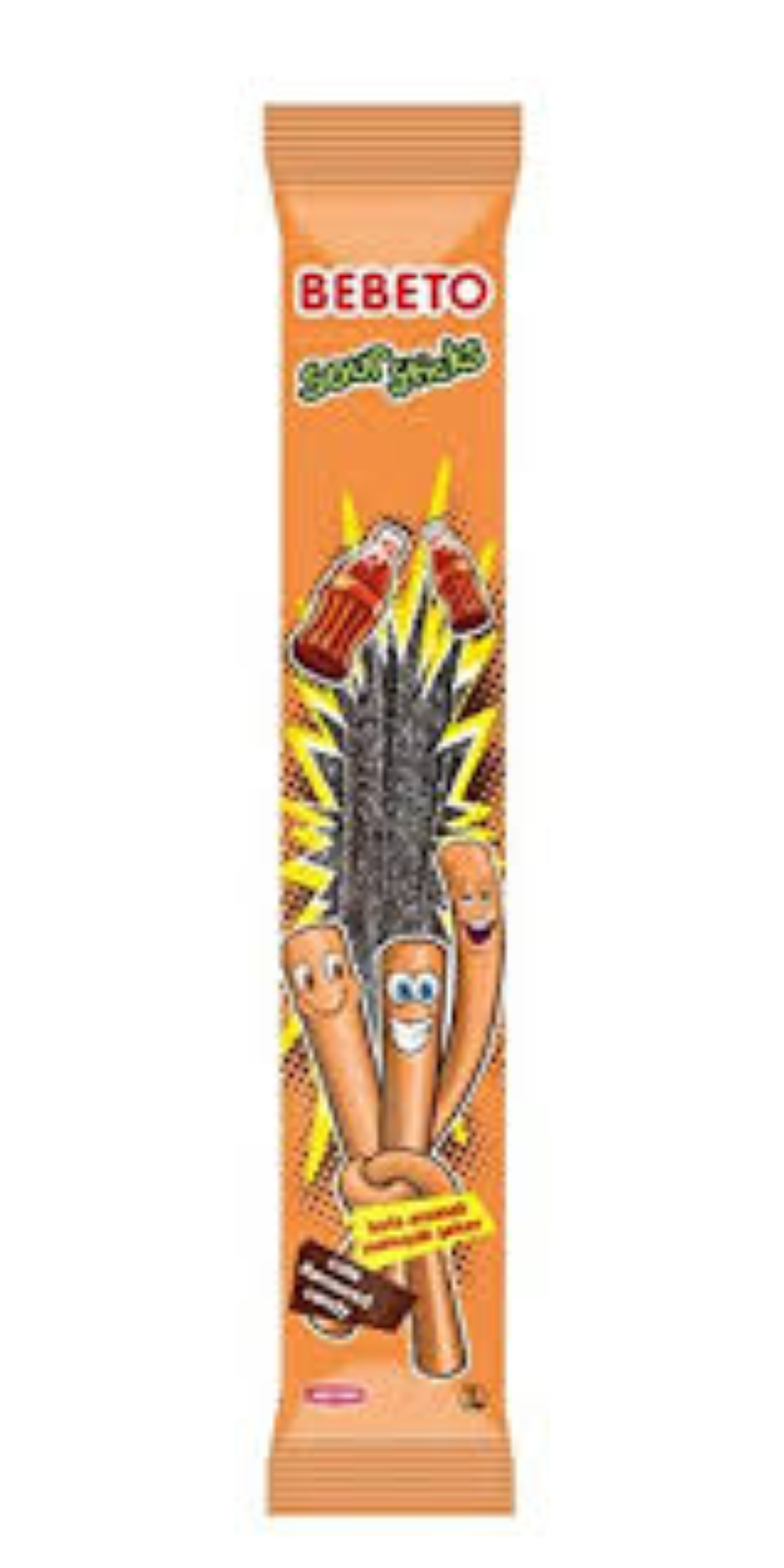 BEBETO SOUR STICK COLA30G
